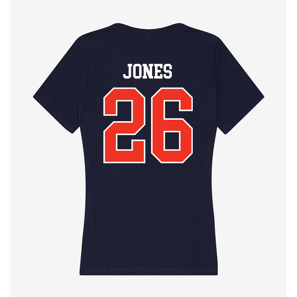 Syracuse - NCAA Women's Field Hockey : Ava Jones - Women's V-Neck T-Shirt-1