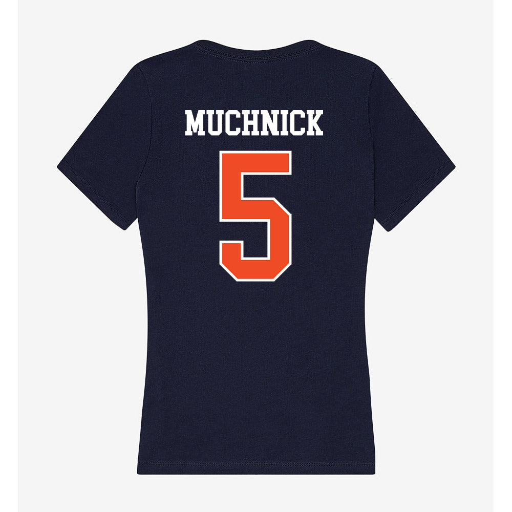 Syracuse - NCAA Women's Lacrosse : Emma Muchnick - Women's V-Neck T-Shirt-1