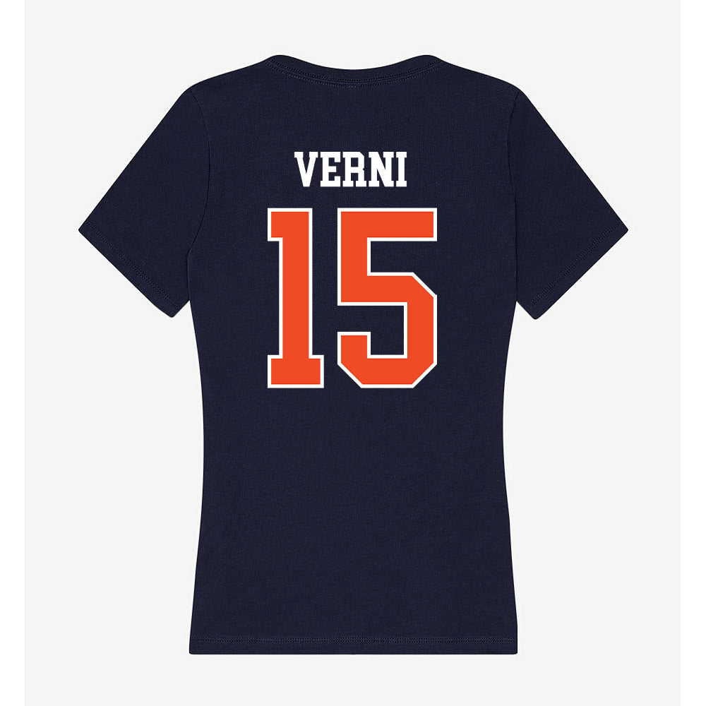 Syracuse - NCAA Softball : Julianna Verni - Women's V-Neck T-Shirt-1