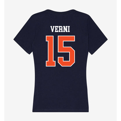 Syracuse - NCAA Softball : Julianna Verni - Women's V-Neck T-Shirt-1