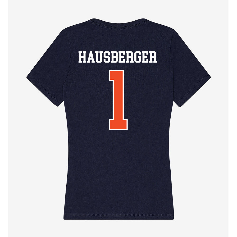 Syracuse - NCAA Women's Ice Hockey : Sophia Hausberger - Women's V-Neck T-Shirt-1