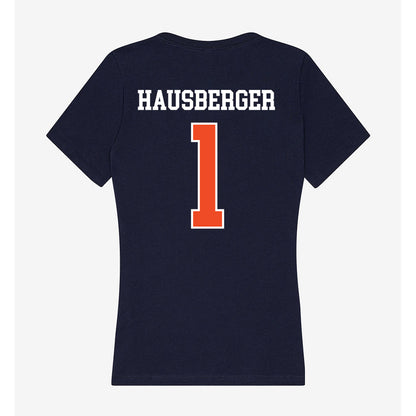 Syracuse - NCAA Women's Ice Hockey : Sophia Hausberger - Women's V-Neck T-Shirt-1