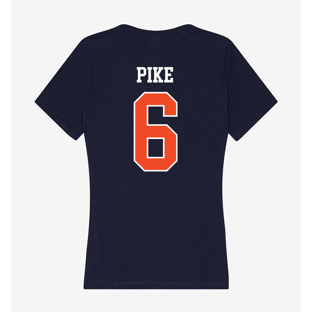 Syracuse - NCAA Men's Lacrosse : Braydon Pike - Women's V-Neck T-Shirt-1