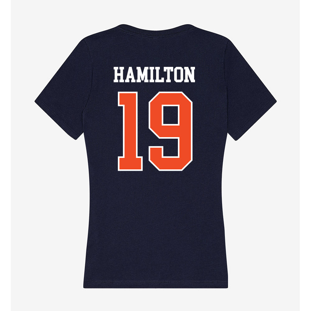 Syracuse - NCAA Women's Field Hockey : Lana Hamilton - Women's V-Neck T-Shirt-1