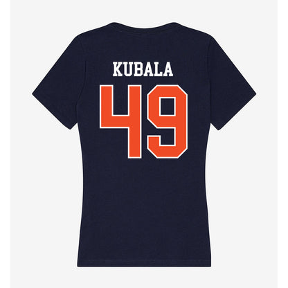 Syracuse - NCAA Football : Josh Kubala - Women's V-Neck T-Shirt-1