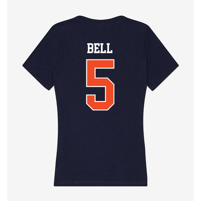 Syracuse - NCAA Men's Soccer : Dominic Bell - Women's V-Neck T-Shirt-1
