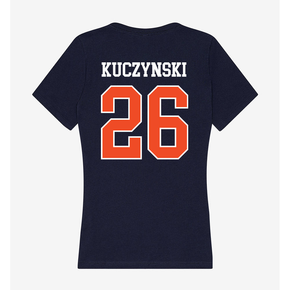 Syracuse - NCAA Men's Lacrosse : Charles Kuczynski - Women's V-Neck T-Shirt-1