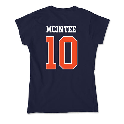 Syracuse - NCAA Men's Lacrosse : Matthew McIntee - Soft Style Women’s T-Shirt-1