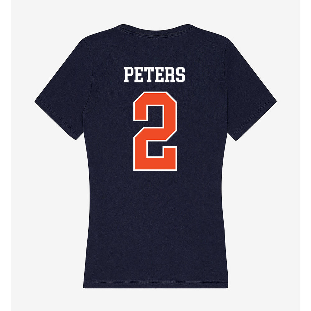 Syracuse - NCAA Women's Lacrosse : Bri Peters - Women's V-Neck T-Shirt-1