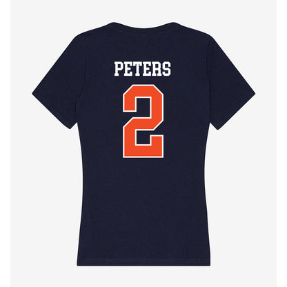 Syracuse - NCAA Women's Lacrosse : Bri Peters - Women's V-Neck T-Shirt-1