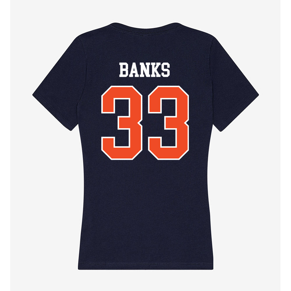 Syracuse - NCAA Men's Lacrosse : Liam Banks - Women's V-Neck T-Shirt-1
