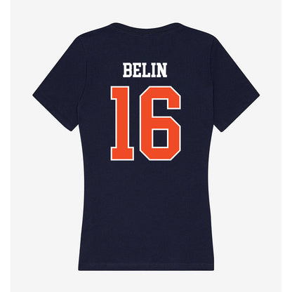 Syracuse - NCAA Football : Rich Belin - Women's V-Neck T-Shirt-1