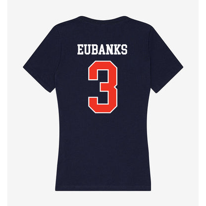 Syracuse - NCAA Softball : Kaylee Eubanks - Women's V-Neck T-Shirt-1