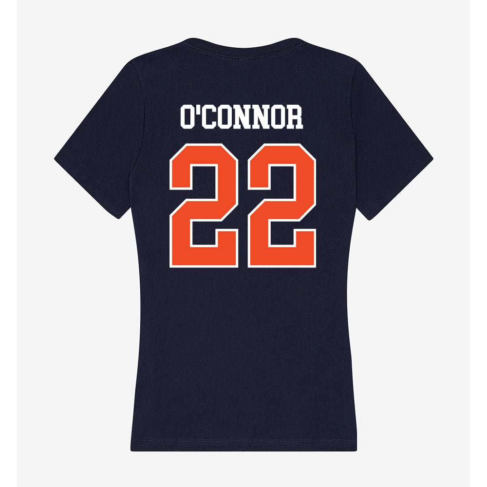 Syracuse - NCAA Women's Field Hockey : Grace O'Connor - Women's V-Neck T-Shirt-1