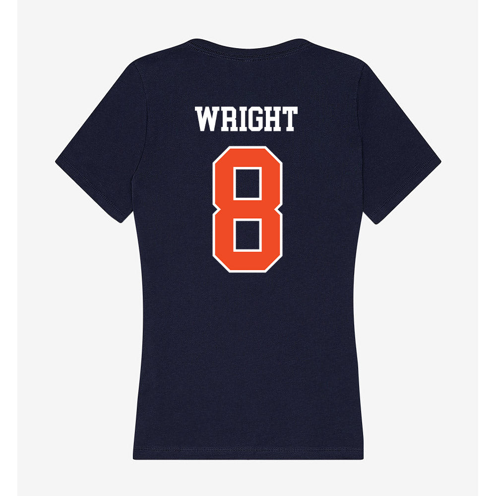 Syracuse - NCAA Women's Soccer : Madilyn Wright - Women's V-Neck T-Shirt-1
