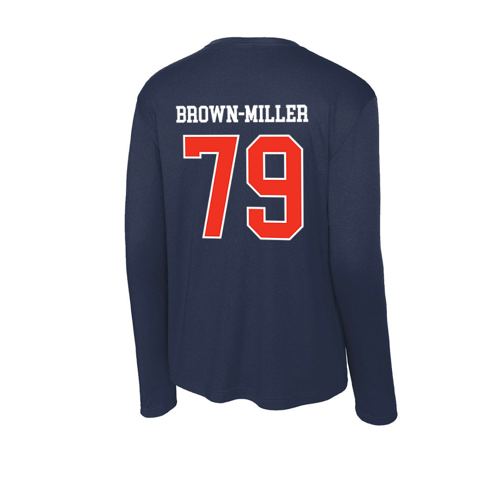 Syracuse - NCAA Football : Travis Brown-Miller - Activewear Long Sleeve T-Shirt-1