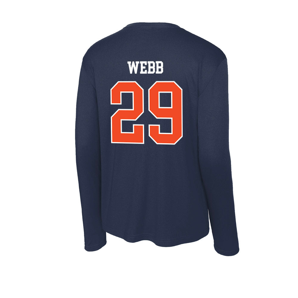 Syracuse - NCAA Women's Lacrosse : Cecelia Webb - Activewear Long Sleeve T-Shirt-1