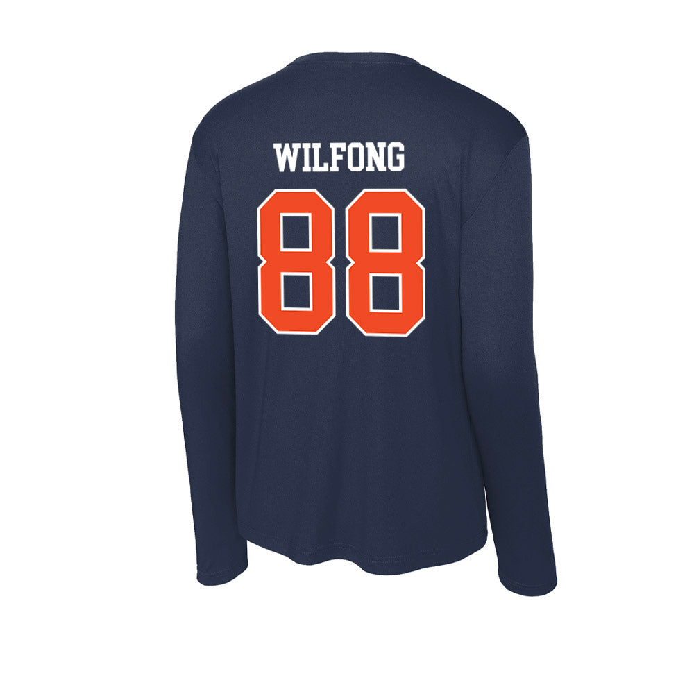 Syracuse - NCAA Football : Terrell Wilfong - Activewear Long Sleeve T-Shirt-1