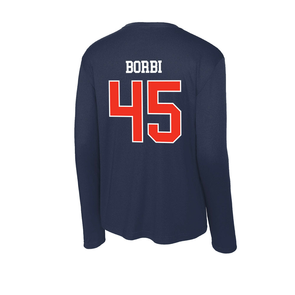 Syracuse - NCAA Women's Lacrosse : Mackenzie Borbi - Activewear Long Sleeve T-Shirt-1