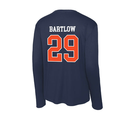 Syracuse - NCAA Men's Lacrosse : Lucas Bartlow - Activewear Long Sleeve T-Shirt-1