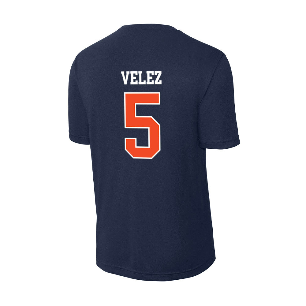 Syracuse - NCAA Women's Basketball : Angelica Velez - Activewear T-Shirt-1