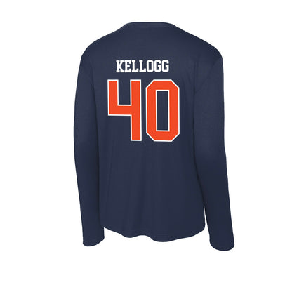 Syracuse - NCAA Men's Lacrosse : Tucker Kellogg - Activewear Long Sleeve T-Shirt-1