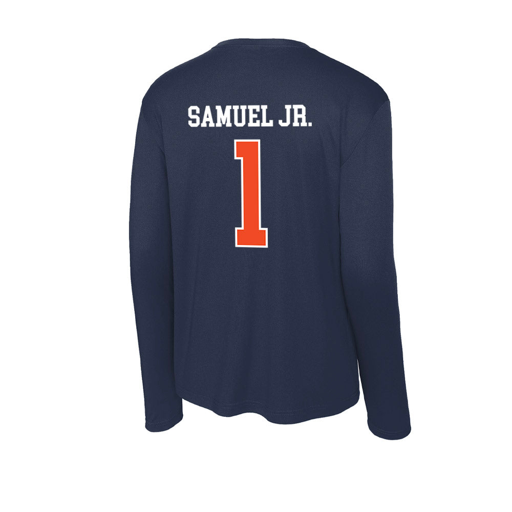 Syracuse - NCAA Football : Demetres Samuel Jr. - Activewear Long Sleeve T-Shirt-1