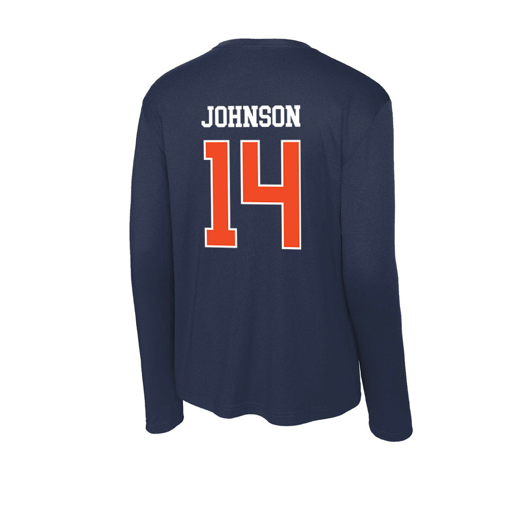 Syracuse - NCAA Football : Darius Johnson - Activewear Long Sleeve T-Shirt-1