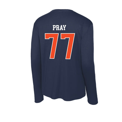 Syracuse - NCAA Football : Jaylen Pray - Activewear Long Sleeve T-Shirt-1