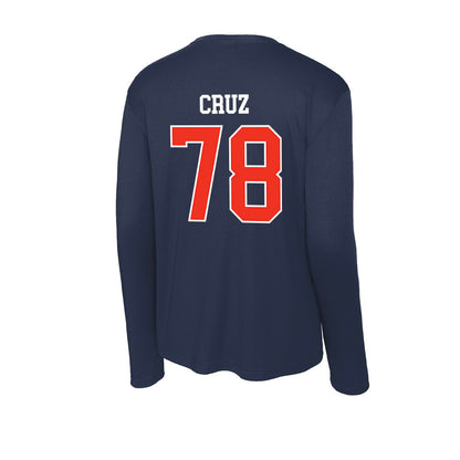 Syracuse - NCAA Football : Joe Cruz - Activewear Long Sleeve T-Shirt-1