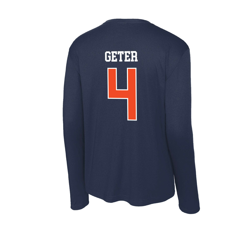 Syracuse - NCAA Football : Chase Geter - Activewear Long Sleeve T-Shirt-1