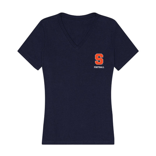 Syracuse - NCAA Football : William Dudley - Women's V-Neck T-Shirt-0
