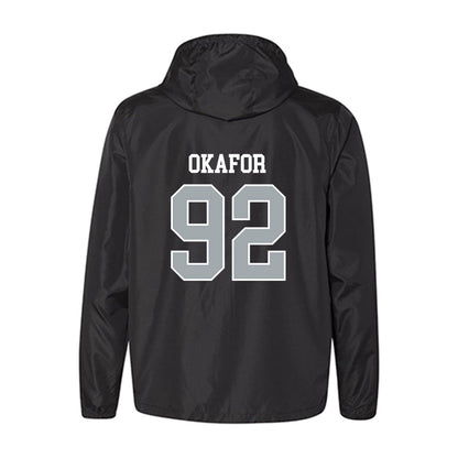 WSU - NCAA Football : Ike Okafor - Windbreaker-1