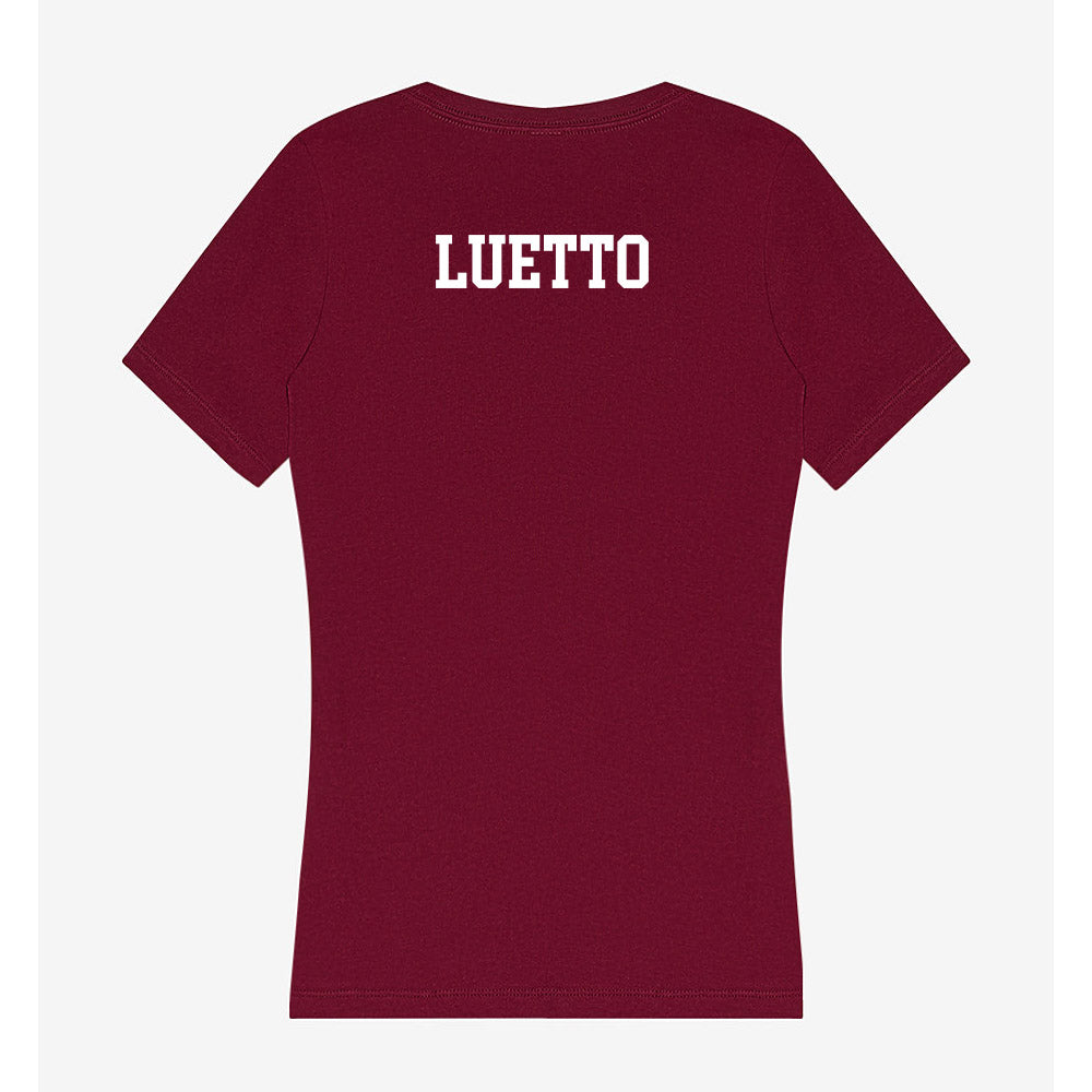 WSU - NCAA Baseball : Conner Luetto - Women's V-Neck T-Shirt-1