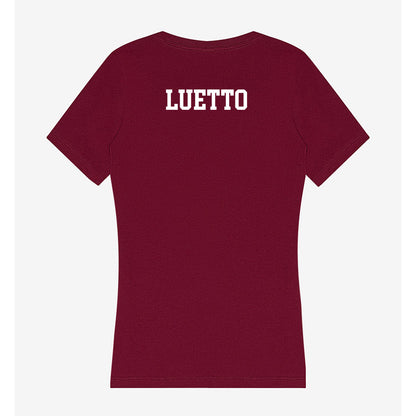 WSU - NCAA Baseball : Conner Luetto - Women's V-Neck T-Shirt-1