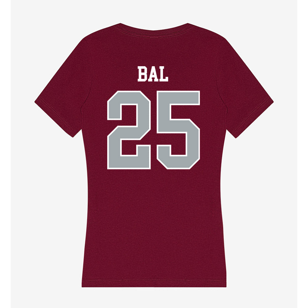 WSU - NCAA Football : Jackquintin Bal - Women's V-Neck T-Shirt-1