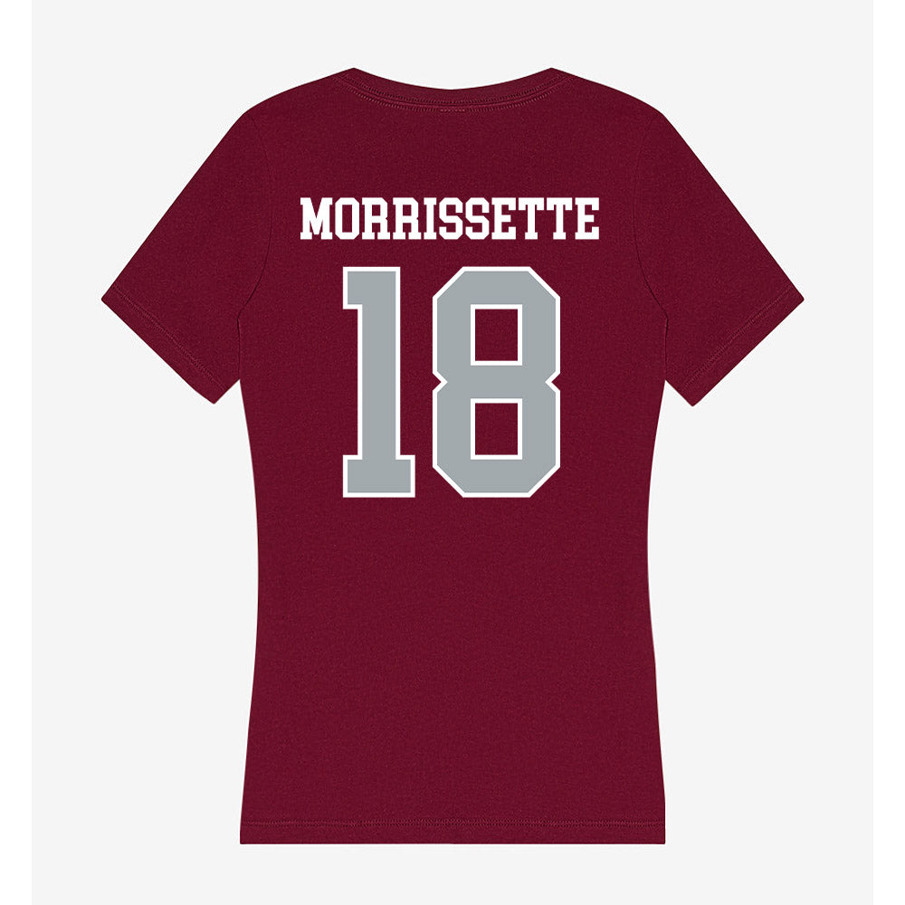 WSU - NCAA Football : Barry Morrissette - Women's V-Neck T-Shirt-1