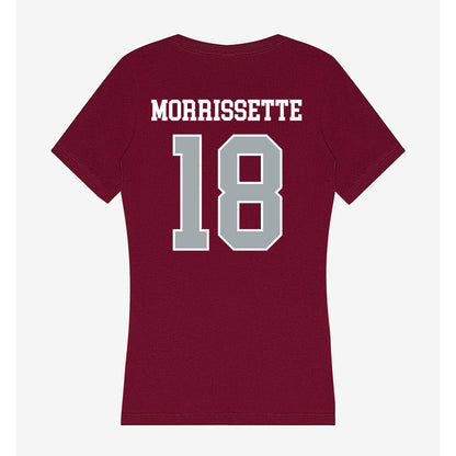 WSU - NCAA Football : Barry Morrissette - Women's V-Neck T-Shirt-1