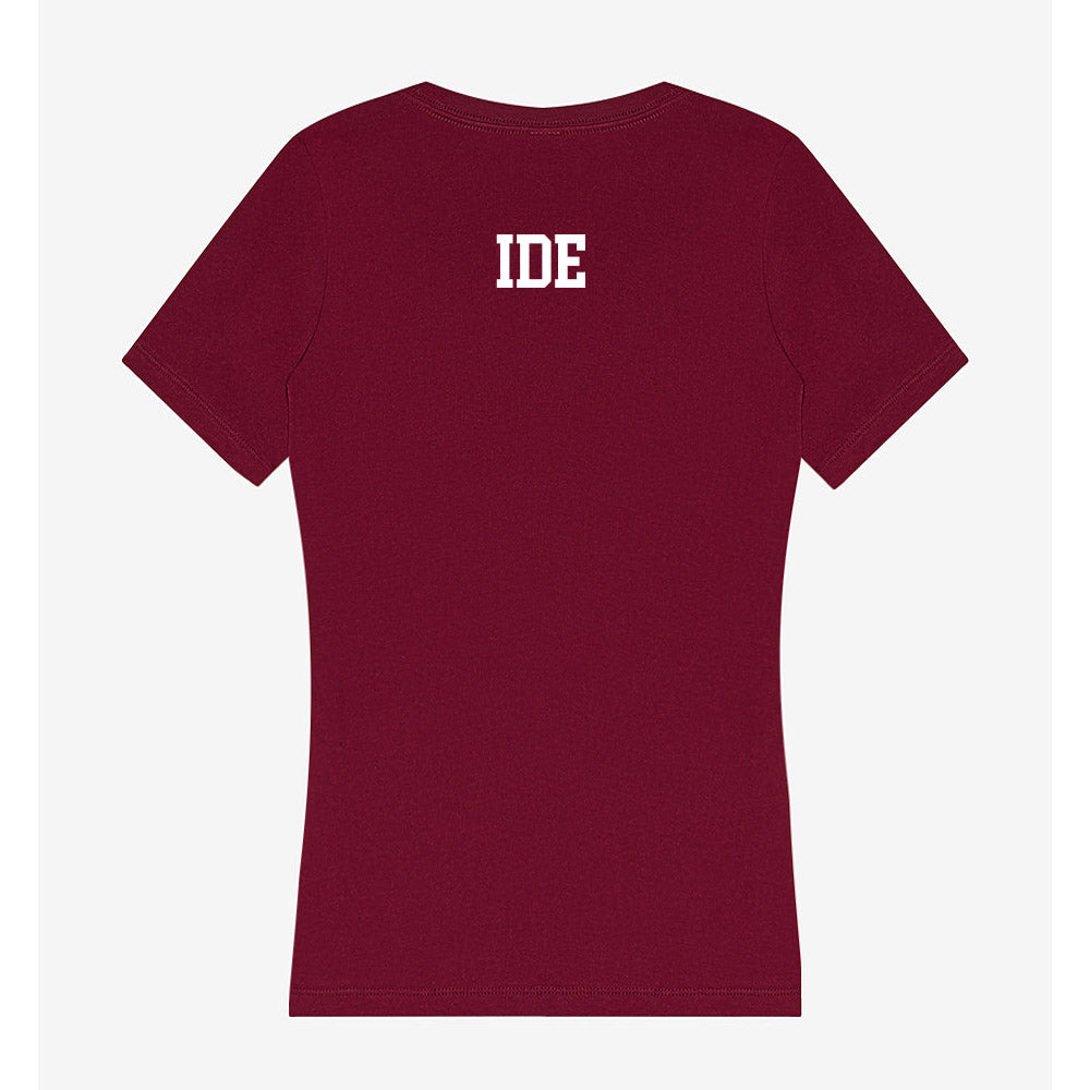 WSU - NCAA Baseball : Cole Ide - Women's V-Neck T-Shirt-1