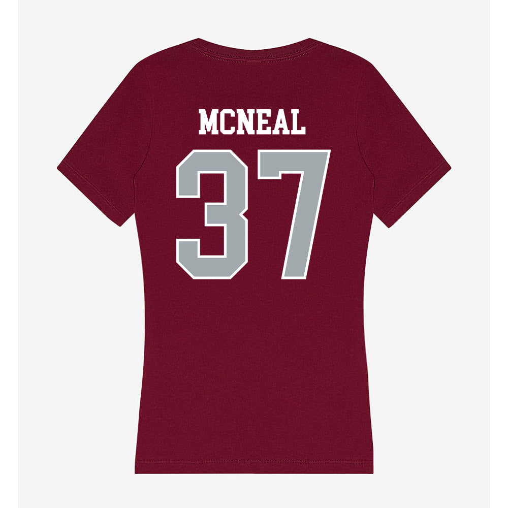 WSU - NCAA Football : Gaylon McNeal - Women's V-Neck T-Shirt-1