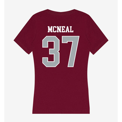 WSU - NCAA Football : Gaylon McNeal - Women's V-Neck T-Shirt-1