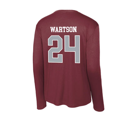 WSU - NCAA Football : Elmo Wartson - Activewear Long Sleeve T-Shirt-1