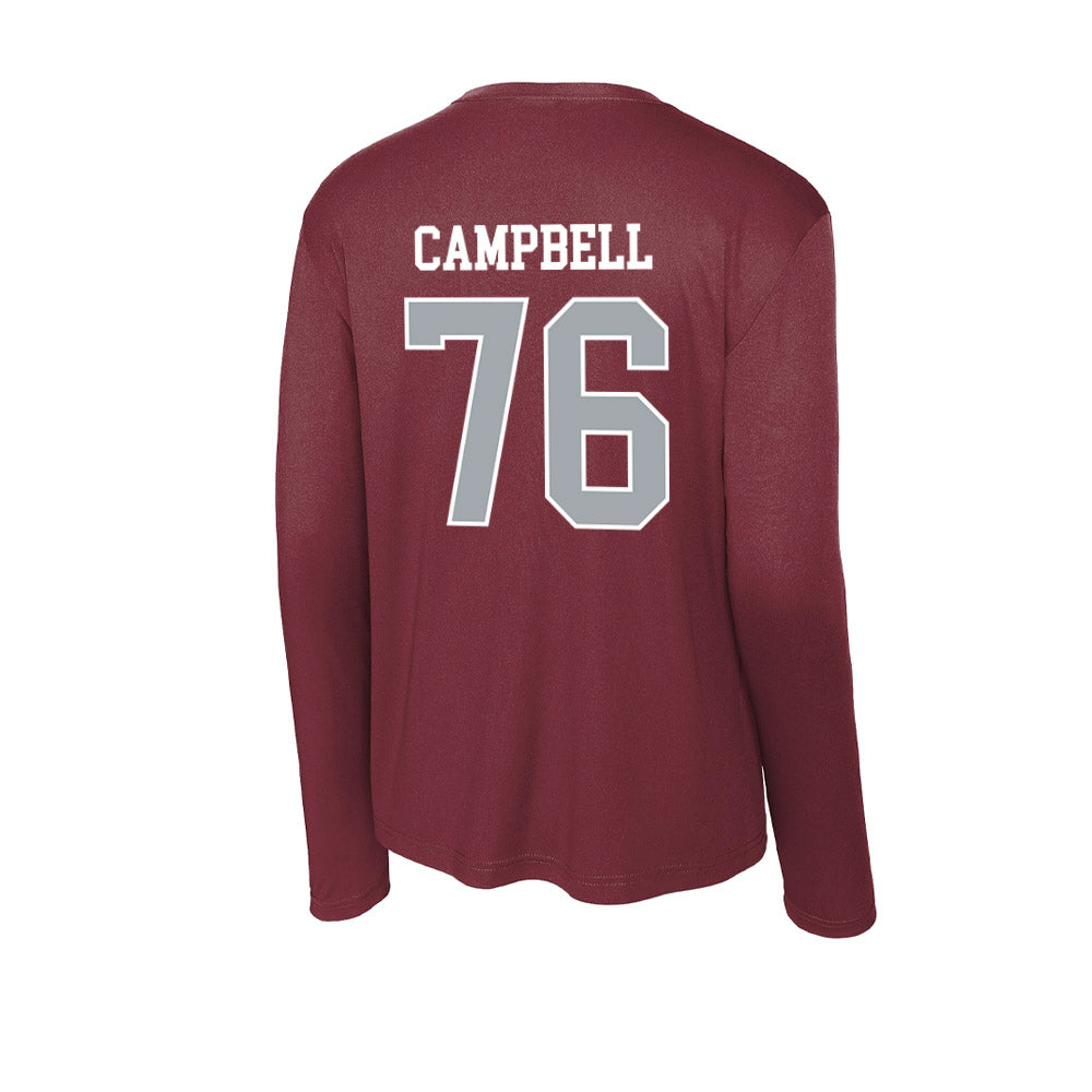 WSU - NCAA Football : Grayson Campbell - Activewear Long Sleeve T-Shirt-1