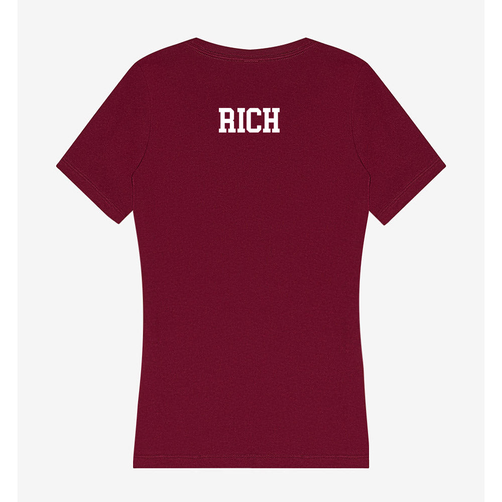WSU - NCAA Dance Team : Colby Rich - Women's V-Neck T-Shirt-1