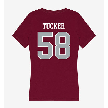 WSU - NCAA Football : Malijah Tucker - Women's V-Neck T-Shirt-1