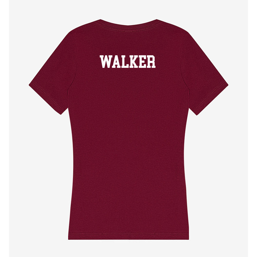 WSU - NCAA Cheerleading : Emerson Walker - Women's V-Neck T-Shirt-1