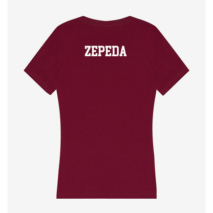 WSU - NCAA Women's Rowing : Mariah Zepeda - Women's V-Neck T-Shirt-1