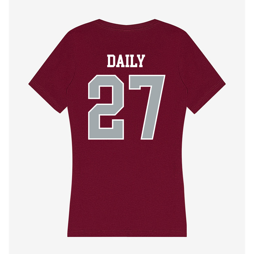 WSU - NCAA Baseball : Lleyton Daily - Women's V-Neck T-Shirt-1