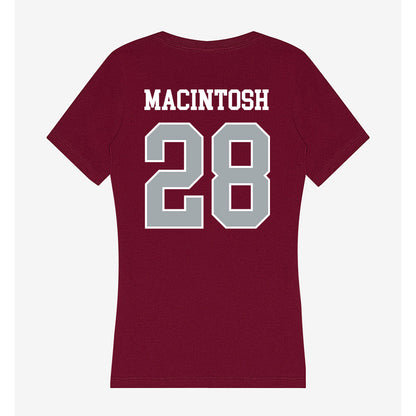 WSU - NCAA Baseball : Jack MacIntosh - Women's V-Neck T-Shirt-1