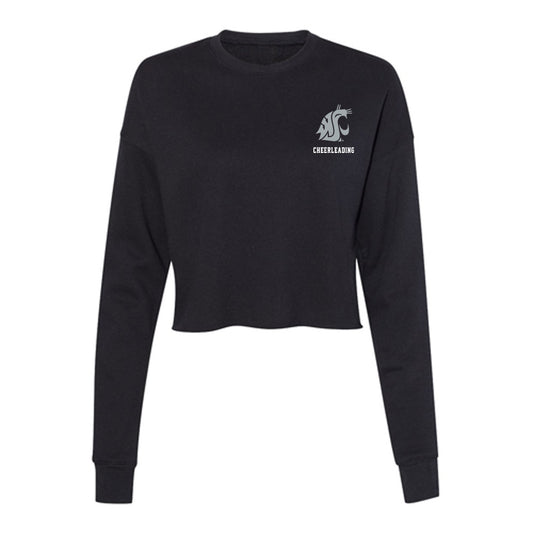 WSU - NCAA Cheerleading : Londyn Steckman - Women's Cropped Crew Fleece-0